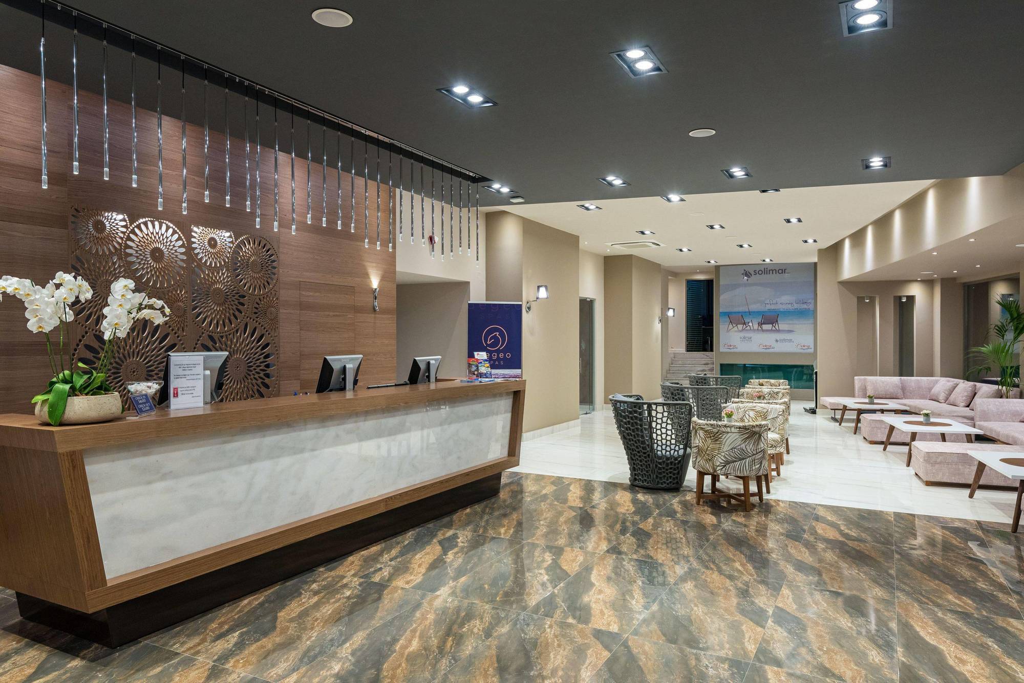Solimar Aquamarine Resort Gerani  Bagian luar foto